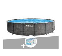 Intex Pools Kit piscine tubulaire Baltik ronde 4,57 x 1,22 m + 6 cartouches de filtration