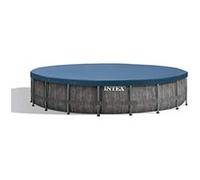Kit piscine tubulaire Intex Baltik ronde 4,57 x 1,22 m + Bâche à bulles