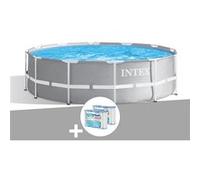 Kit piscine tubulaire Intex Prism Frame ronde 3,66 x 1,22 m + 6 cartouches de filtration