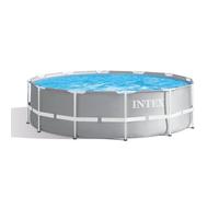 Kit piscine tubulaire Intex Prism Frame ronde 3,66 x 1,22 m + Bâche à bulles