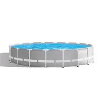 Kit piscine tubulaire Intex Prism Frame ronde 5,49 x 1,22 m + Bâche à bulles