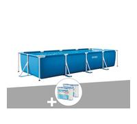 Kit piscine tubulaire rectangulaire 3,00 x 2,00 x 0,75 m + 6 cartouches - Intex