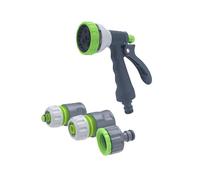 Kit Pistolet d'Arrosage Multi Jets + Raccords Ø15 mm AROZ