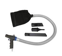 Kit Pistolet Soufflage d'Air, Outil Compresseur Plumeau avec Pistolet Nettoyage par Soufflage/Aspiration, Tube d'Extraction 100 cm, 3 Accessoires Buse Différents et Sac Rangement de la Poussière