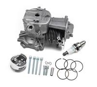 Kit Piston-Cylindre 39 mm avec Bouchon Compatible avec Les Moteurs de tondeuses à Gazon GX35 et GX35NT. Pièces détachées et Accessoires for Outils de Jardin motorisés.