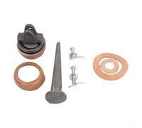 Kit piston en cuir synthétique pour pompes de type 75 | Corps en fonte, manchon en cuir synthétique, valve nasale, jeu de boulons, 8 cm de diamètre, entretien du jardin