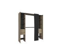 Pegane Kit placard extensible - Chêne Kronberg