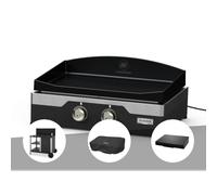 Kit plancha électrique allure 260 duo le marquier + desserte + couvercle + houss