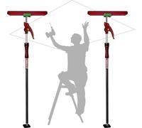Kit plaquiste - 2 étais 155 à 290 cm avec accessoires et sac de rangement - PIHER - 34017
