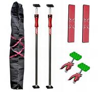 Kit plaquiste - 2 étais 155 à 290 cm avec accessoires et sac de rangement - PIHER - 34017