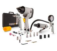 Kit Pneumatique Powerplus 25 Pcs Polyvalence Et Puissance Air Comprimé - Powerplus