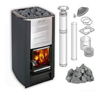 Kit poêle de sauna Harvia M3 avec pierres et système de cheminée