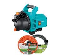 Kit Pompe d'arrosage de surface 3500/4 Classic + tuyau d'aspiration 3,5m + 20m de tuyau d'arrosage GARDENA 1719-20