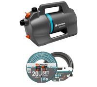 Kit pompe d'arrosage de surface 4100 Silent avec équipement d'aspiration - GARDENA - 9052-20