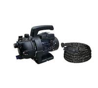 Kit pompe d'arrosage + kit d'aspiration - SPIDO - 5 m - 800 W - débit de 3,6 m³/h - Pression de 3,7 bars