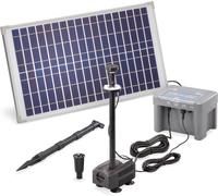 Kit pompe de bassin solaire esotec 25/650 LED avec fonction proBatt Kit complet 101925