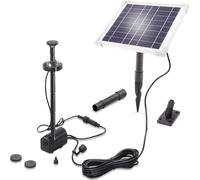 Kit pompe de bassin solaire esotec 6/220 LED avec accumulateur LiFe 6,4V/1,5Ah 101932