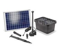 Kit pompe solaire bassin avec filtre 1300L-20W - ESOTEC