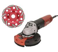 Kit ponceuse à béton FLEX - Meuleuse d'angle Flex + Meule diamantée Turbo +