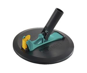 Kit Ponceuse Rotative 360° avec Manche - wolfcraft - Diamètre 225 mm - Pour Plaque de Plâtre - 4011000