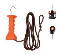 Kit porte à cordon élastique Gallagher Marron TU