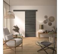 Kit Porte Coulissante OPTIMUM MILANO2, H 204 x 83 x 3,6 cm, MDF, Installation Facile