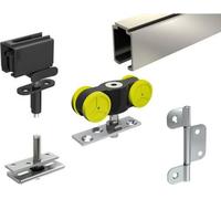 Kit Porte Pliante 2 Panneaux Système Compact Pour Portes Pliantes - Mantion