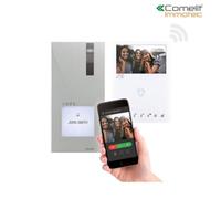 Kit portier Vidéo Quadra et Mini WIFI 2 fils - Comelit 8451V/BM