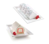 Kit pour bûche glacée Frozen et moule à insert Silikomart