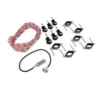 Kit pour clôture électrique pour repousser les loups Kerbl Argenté TU