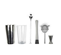Set à cocktail 5 accessoires et 50 recettes