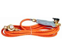 Kit pour couvreur Manche de chalumeau + Tuyau de 4.75m + détendeur 2 bar - 6025