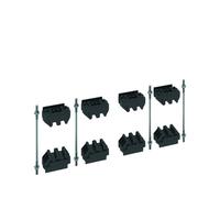 Kit pour jeu de barres, quadro.evo 4x(2 barres de 10mm) - HAGER UC8210BB