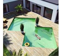 Kit pour piscine béton : LUXE DIAMOND : 2x (3.00 x 3.00 x 1.50 m)