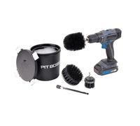 Kit pour Visseuse avec 3 brosses nettoyage grilles de barbecue Pit Boss