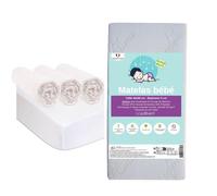 Kit pratique bébé - Easy Dort - Matelas 40x90 - Bambou - Coton Bio - Certifié GOTS
