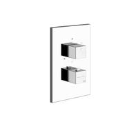 Kit prêt à monter Gessi pour thermostat encastré, cartouche de dérivation 3 voies on-off, avec vannes darrêt dentretien, filtre et clapet anti-retour, pas de sécurité intrinsèque, 20190726, Couleur: B