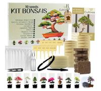 Kit prêt à pousser - CULTIVEA - Coffret 10 variétés - Prêt à l'emploi - Intérieur - Idéal débutants