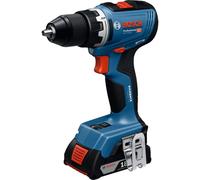 Bosch Perceuse-visseuse à batterie GSR 18V-65 Professional, ensemble professionnel avec outils à main, Perceuse/visseuse