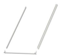 Kit profilés latéraux et traverse basse VELUX 78x98cm gris pour fenêtre de toit - ZWC MK04 0000