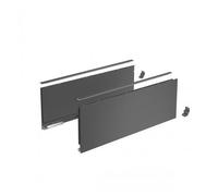 Kit profils tiroir casserolier AvanTech YOU - h 187 mm - anthracite - longueur 450 mm HETTICH