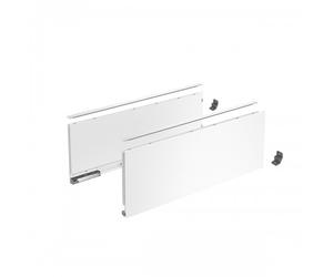 Kit profils tiroir casserolier AvanTech YOU - hauteur 187 mm - blanc - longueur 550 mm HETTICH