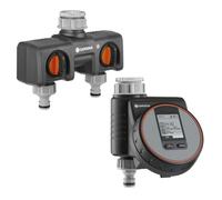 Kit programmateur - GARDENA - Flex 1890 + Selecteur 2 circuits 8193 - Arrosage de jardin - Garantie 2 ans