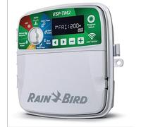 Kit Programmateur Rain Bird TM2 Intérieur 4 Stations + Module WiFi LNK2 - Neuf sans boîte - Contrôle via Application - Compatible Vannes 24V - Arrosage Automatique Jardin - GardPrime