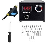 Kit Pyrograveur 60W avec 23 Pointes pour Bois et Cuir