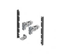 AvanTech YOU 9257620 Kit de connecteurs pour façade intérieure à auto-longueur, utilisation avec cadre, hauteur système 139, anthracite
