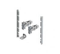 Kit raccord façade de tiroir à l'anglaise AvanTech YOU-H139mm-Argent HETTICH