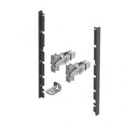 Kit raccord façade de tiroir à l'anglaise AvanTech YOU-H187mm-Anthracite HETTICH