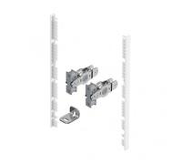 Kit raccord façade de tiroir à l'anglaise AvanTech YOU-H187mm-Blanc HETTICH