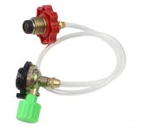 Kit Raccord pour gaz Butane Propane avec Tuyau Flexible Kit Raccord(green)
